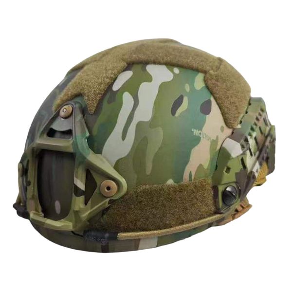 Шлем Баллистический FAST HELMET NIJ IIIA PE Мультикам 7032 фото