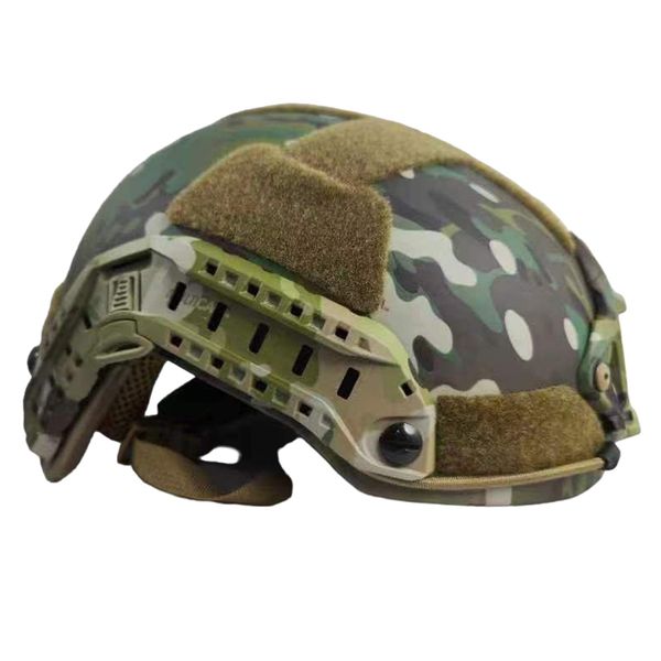 Шлем Баллистический FAST HELMET NIJ IIIA PE Мультикам 7032 фото