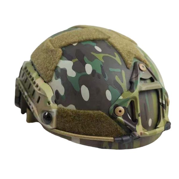 Шлем Баллистический FAST HELMET NIJ IIIA PE Мультикам 7032 фото