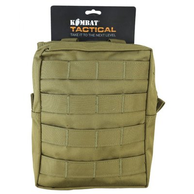 Підсумок Kombat UK Large Molle Utility Pouch, койот Large Molle Utility Pouch фото