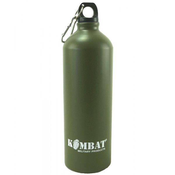 Фляга алюмінієва Kombat UK Aluminium Water Bottle, олива kb-awb1000-olgr фото