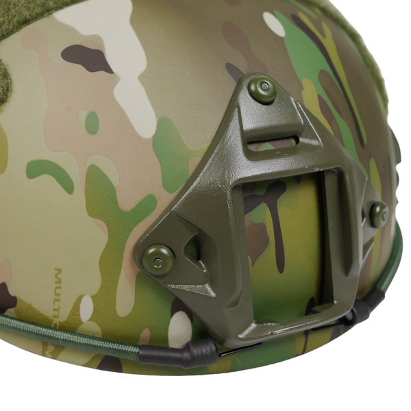 Шолом FAST Future Assault Shell Helmet NIJ IIIA мультикам з покращеними вставками 7018 фото