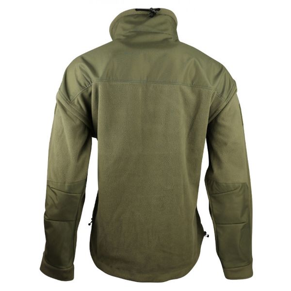 Флисовая кофта (S) Kombat UK Defender Tactical Fleece, олива Defender Tactical Fleece фото