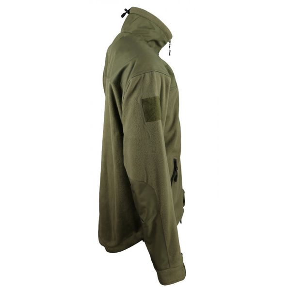 Флісова кофта (S) Kombat UK Defender Tactical Fleece, олива Defender Tactical Fleece фото