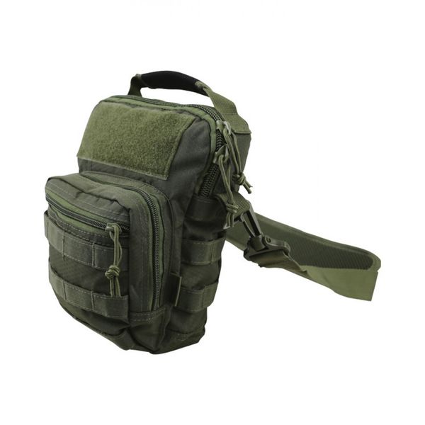 Сумка на плече Kombat UK Hex-Stop Explorer Shoulder Bag, олива kb-hsesb-olgr фото