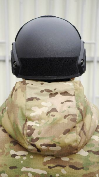 Шолом Fast Bulletproof Helmet Kevlar клас IIIA (чорний, розмір L) 7014 фото