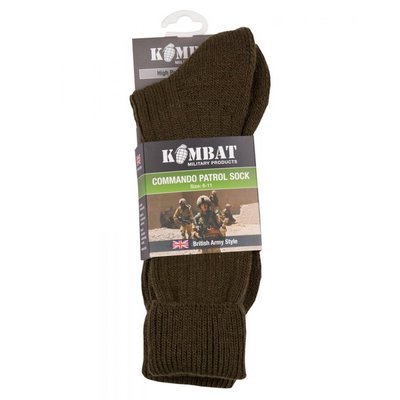 Носки Kombat UK Patrol Socks kb-ps-olgr-40-45 фото