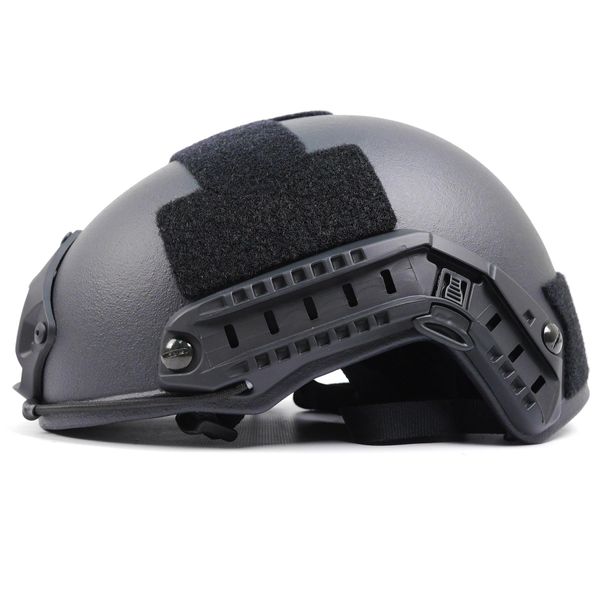 Шлем Fast Bulletproof Helmet Kevlar клас IIIA (чорний, розмір L) 7014 фото