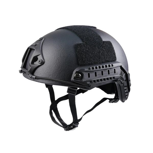 Шлем Fast Bulletproof Helmet Kevlar клас IIIA (чорний, розмір L) 7014 фото