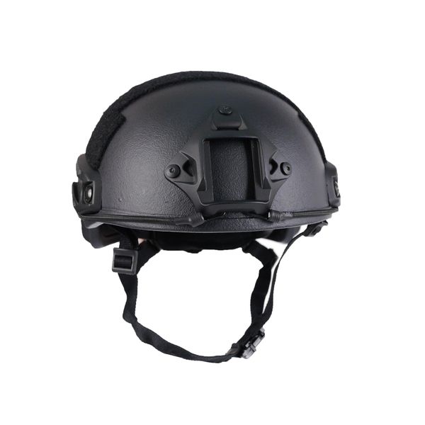 Шлем Fast Bulletproof Helmet Kevlar клас IIIA (чорний, розмір L) 7014 фото