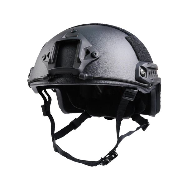 Шолом Fast Bulletproof Helmet Kevlar клас IIIA (чорний, розмір L) 7014 фото