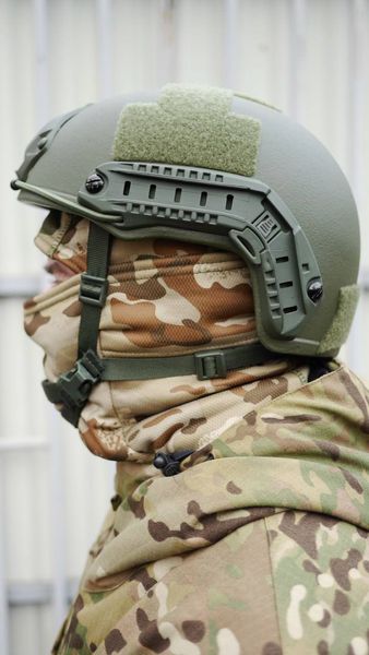 Шолом Fast Bulletproof Helmet Kevlar клас IIIA (хакі, розмір M) 7007 фото