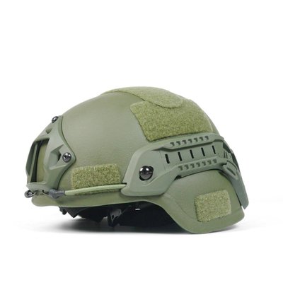 Шолом MICH 2000 Helmet PE NIJ IIIA.44, Хакі 7019 фото