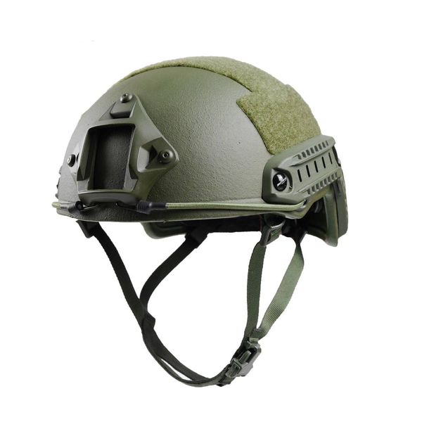 Шолом Fast Bulletproof Helmet Kevlar клас IIIA (хакі, розмір M) 7007 фото