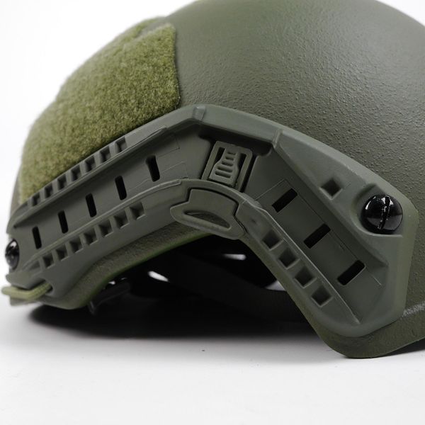 Шолом Fast Bulletproof Helmet Kevlar клас IIIA (хакі, розмір M) 7007 фото