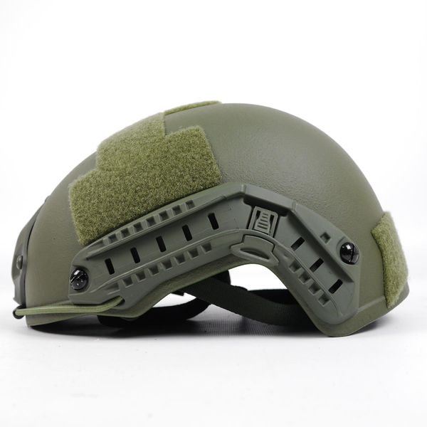 Шолом Fast Bulletproof Helmet Kevlar клас IIIA (хакі, розмір M) 7007 фото