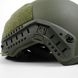 Шлем Fast Bulletproof Helmet Kevlar клас IIIA (хаки, размер M) 7007 фото 11