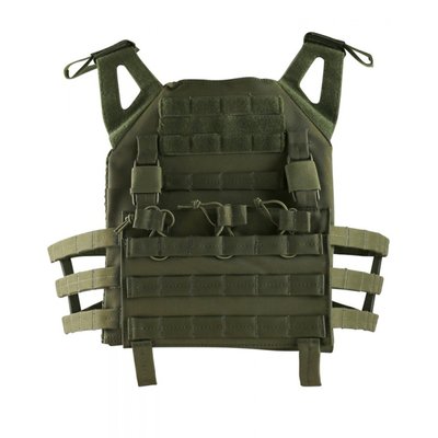 Плитоноска Kombat UK Buckle-tek Spec-ops Jump Plate Carrier, олива kb-btsojpc-olgr фото