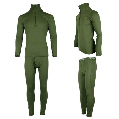 Комплект термобілизни Tactical Fleece Thermal Suit Хакі 1530-S фото