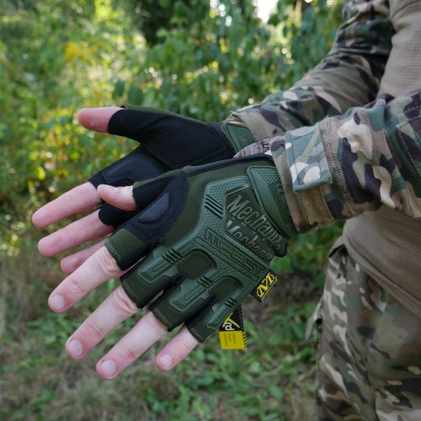 Перчатки тактические беспалые Mechanix MXK-2 Олива(L) 1608 фото