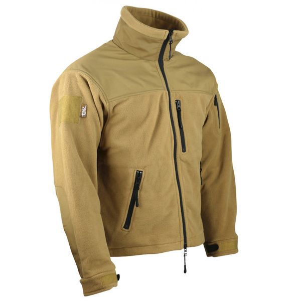 Флісова кофта (S) Kombat UK Defender Tactical Fleece kb-dtf-coy-s фото