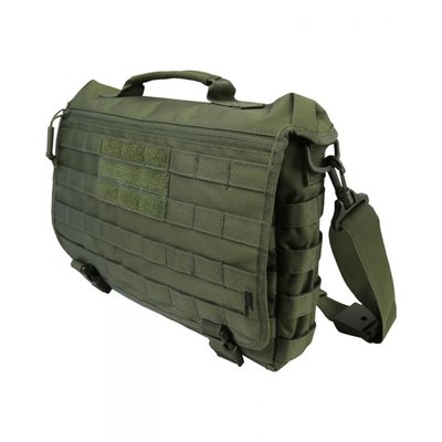 Сумка KOMBAT UK Medium Messenger Bag - Olive Gre kb-mmb-olgr фото