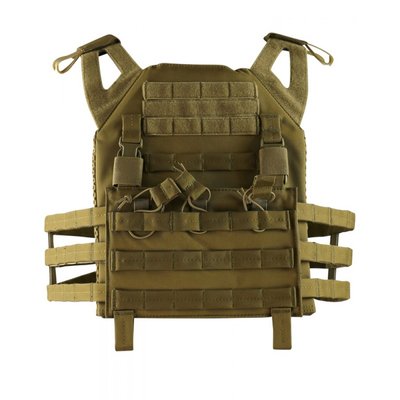 Плитоноска Kombat UK Buckle-tek Spec-ops Jump Plate Carrier, койот kb-btsojpc-coy фото