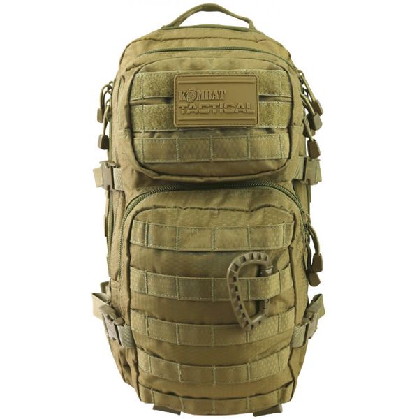 Рюкзак тактичний 28л Kombat UK Hex-Stop Small Molle Assault Pack kb-hssmap-coy фото