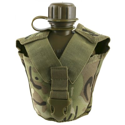 Фляга тактическая Kombat UK Tactical Water Bottle, мультикам kb-twbt-btp фото